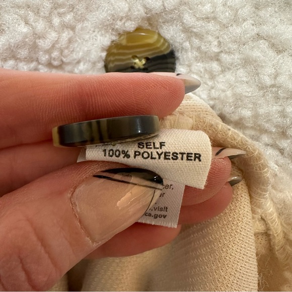 Peach Love Sherpa Teddy Shacket - Picture 8 of 9